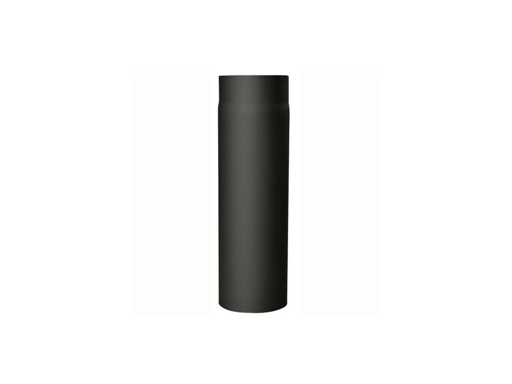 Füstcső 150 mm/500, 1,5 mm fal vastagságú, fekete