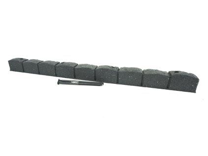 3505173 4 zahradni obrubnik roman stone 120 cm gumovy sedy