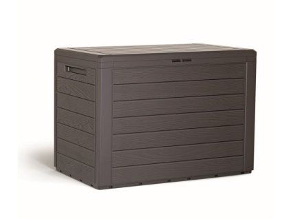 3463121 3 3463121 zahradni box woodebox 190 l tmave hneda 78 cm