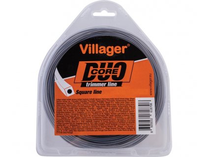 VILLAGER damil húr fűkaszához 3 mm x 50 m, négyzet alakú, duo core