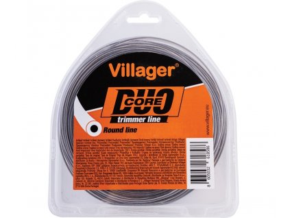 VILLAGER damil húr fűkaszához 2,7 mm x 15 m, kerek, duo core