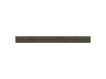 3517767 12136 zahradni gumovy obrubnik bricks stones 1 2 m vyska 9 cm barva hneda benco 1