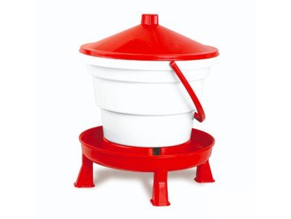 3544777 napajeci kbelik pro drubez s podstavcem 15 l gaun 12043