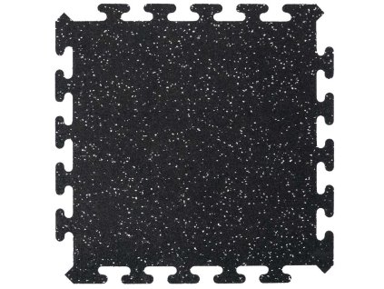 Gumi csempe FITNESS CSEMKE 50 x 50 cm, fekete