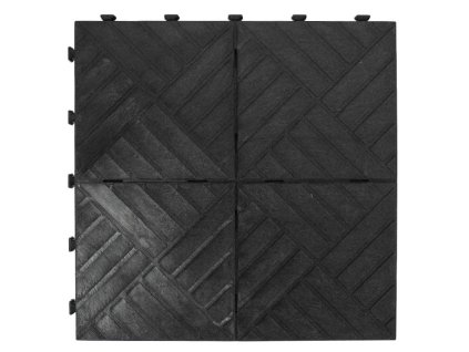 Gumicsempe EXTREME SOLID 45 x 45 cm, fekete