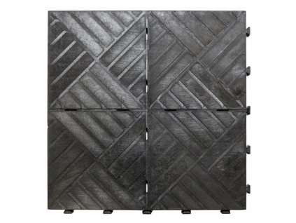 3547267 gumova dlazdice extreme solid 45 x 45 cm cerna
