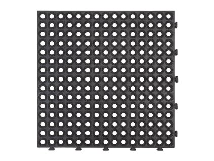 3547261 gumova dlazdice extreme drainage 45 x 45 cm cerna