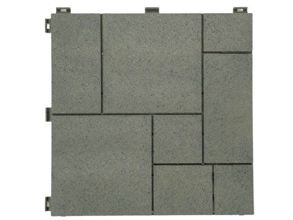3547216 7 gumova dlazdice stone mosaic 30 x 30 cm zelena