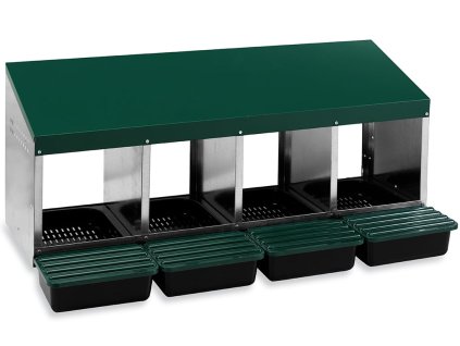 3511601 snaskove hnizdo pro slepice 4mistne se sbernym kosem 10103