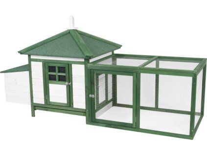 fa tyúkól dubai maxi zöld 1960x760x970 mm