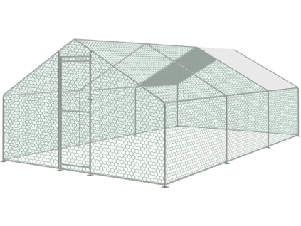 3549187 venkovni vybeh strend pro pro drubez voliera klec se strechou 3 x 6 x 2 m