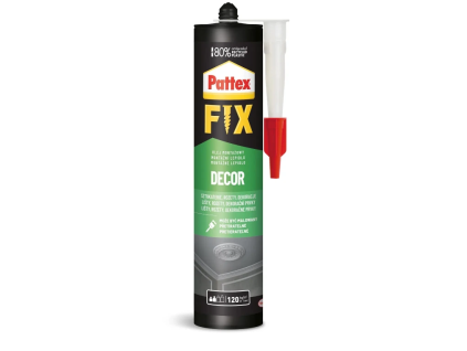 szerelő ragasztó akusztikus panelekhez, pattex fix decor