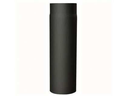 Füstcső 120 mm/500, 1,5 mm fal vastagságú, fekete