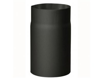 Füstcső 130 mm/250, 1,5 mm fal vastagságú, fekete