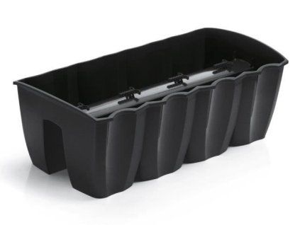 3464162 truhlik na zabradli crown antracit 58cm