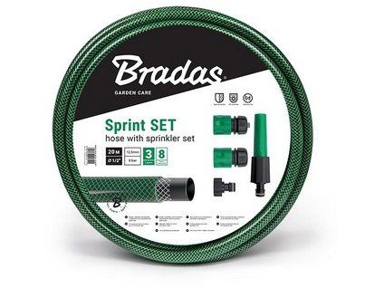3451013 zahradni hadice bradas sprint 1 2 20m nepruhledna zelena prislusenstvi