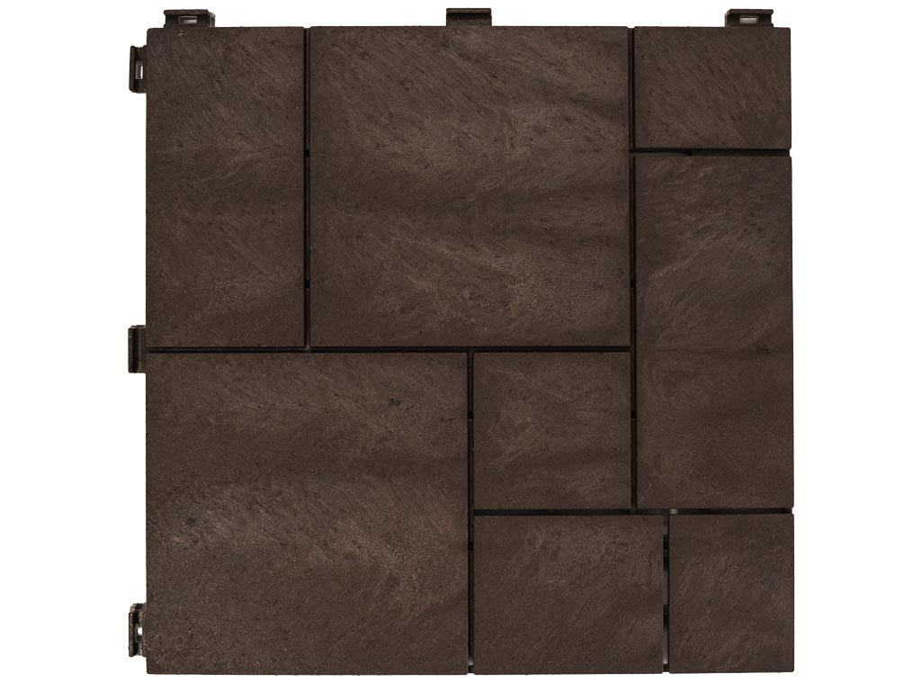Multy home Gumi csempe STONE MOSAIC 30 x 30 cm, barna