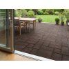 3508376 4 gumova dlazdice stone mosaic 30 x 30 cm hneda