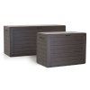 3463121 4 3463121 2 zahradni box woodebox 190 l tmave hneda 78 cm
