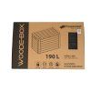 3463121 zahradni box woodebox 190l