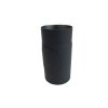3510514 kourova roura s cisticim otvorem 130 mm delka 50 cm tloustka 2 mm cerna