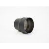 Cső alakú füstcső szűkíto 150/130 mm (h.160 mm), 2 mm, fekete