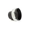 3510556 1 kominova redukce 150 180 mm delka 80 mm tloustka 2 mm cerna