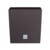 RATO SQUARE kiszerelés 26,5 x 26,5 cm, 11/26,6 l, sötétbarna