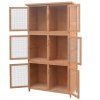 3513933 3 drevena kralikarna verona pro 6 kraliku 1020x480x1800 mm