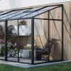 ARKEN Portico 1,6 x 3,1 m, 248 cm magas, 6 mm PC - fal részlet
