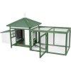 3551023 6 dreveny kurnik dubai maxi green 1960x760x970 mm2