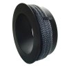 Füstcső szűkíto tömítőzsinórral 150/180 mm, 1,5 mm, fekete