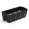 3464162 truhlik na zabradli crown antracit 58cm